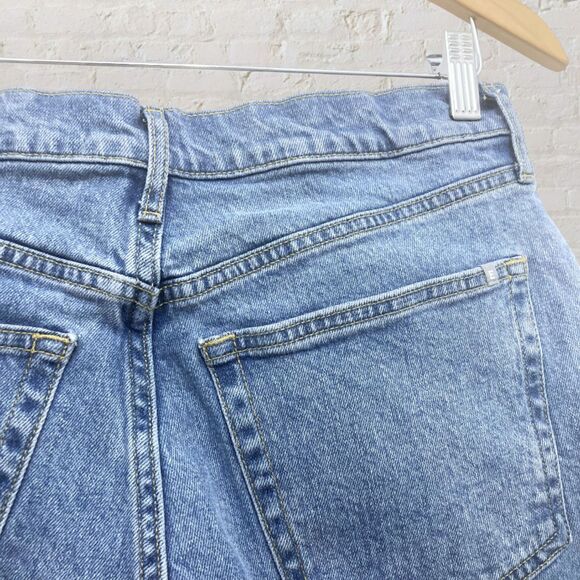 Everlane Original Cheeky Jean 29 Crop Organic Cotton High Rise Vintage Wash - Picture 11 of 15